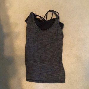 Lululemon tank with built in sports bra